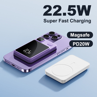 Magsafe Power Bank 20000mAh PD22.5W Fast Charging Magnetic Wireless Charger Powerbank for iPhone 16 15 14 13 12 pro Max Xiaomi