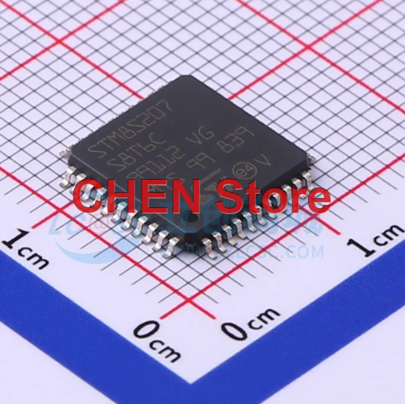 

2PCS NEW STM8S207S8T6C LQFP-44 Microcontroller chip Electronic Components In Stock BOM Integrated Circuit