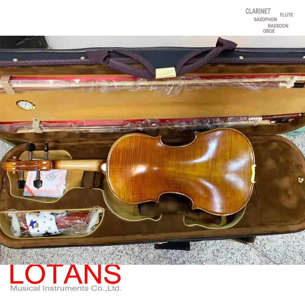 All High-Quality Factory-Made Handmade Instruments for Advanced European Violin