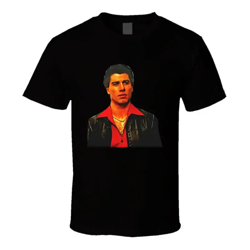 Saturday Night Fever John Travolta Tony Manero Movie Fan T Shirt
