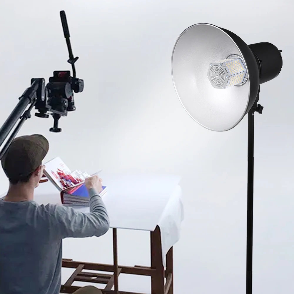 150W Ring Light with Tripod Portable Studio LED Fill Lamp LCD Display for Makeup Tattoo Video Recording Tiktok