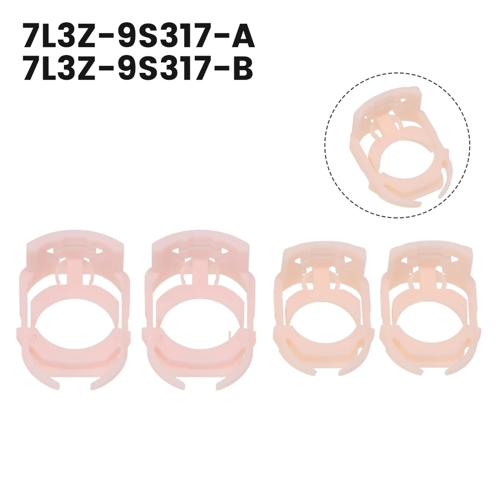 4PCS/Set Car Fuel Line Retaining Clip For Ford F-150 2004-2008 Part Number 7L3Z-9S317-A&7L3Z-9S317-B Vehicle Interior Clip