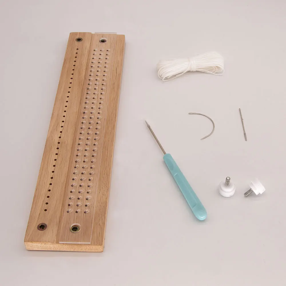 6Pcs Punching Binding Tool Kit Handmade Journal Stitching Cradle, Hole Punch & Wire Binds | Craft Sewing Hardware Set with Brads