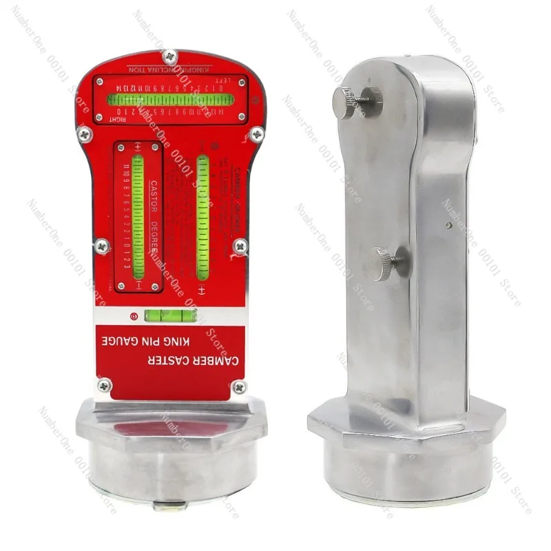 Auto Front Rear Wheel Alignment Tester, Steering Tilt Angle Camber Caster Gauge, Vehicle Wheel Positioning Tool Kit