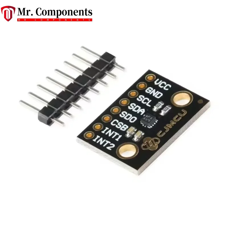 1PC BMA400 3 Axis Accelerometer Sensor CJMCU-400 Low Power Acceleration Module Chip SPI IIC Interface Three-axis Wearable Device
