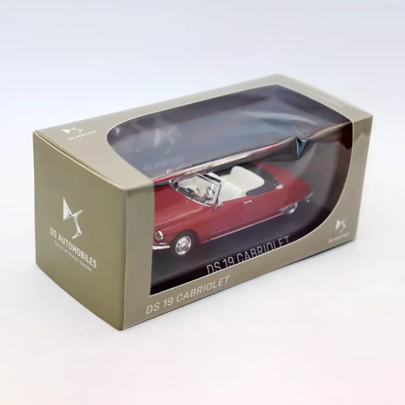 

﻿ Коллекционная модель автомобиля NOREV Diecast 1:43 Citroen DS 19 Cabriolet 1965 из сплава, сувенир, статическая модель для демонстрации, украшение для коллекции транспортных средств