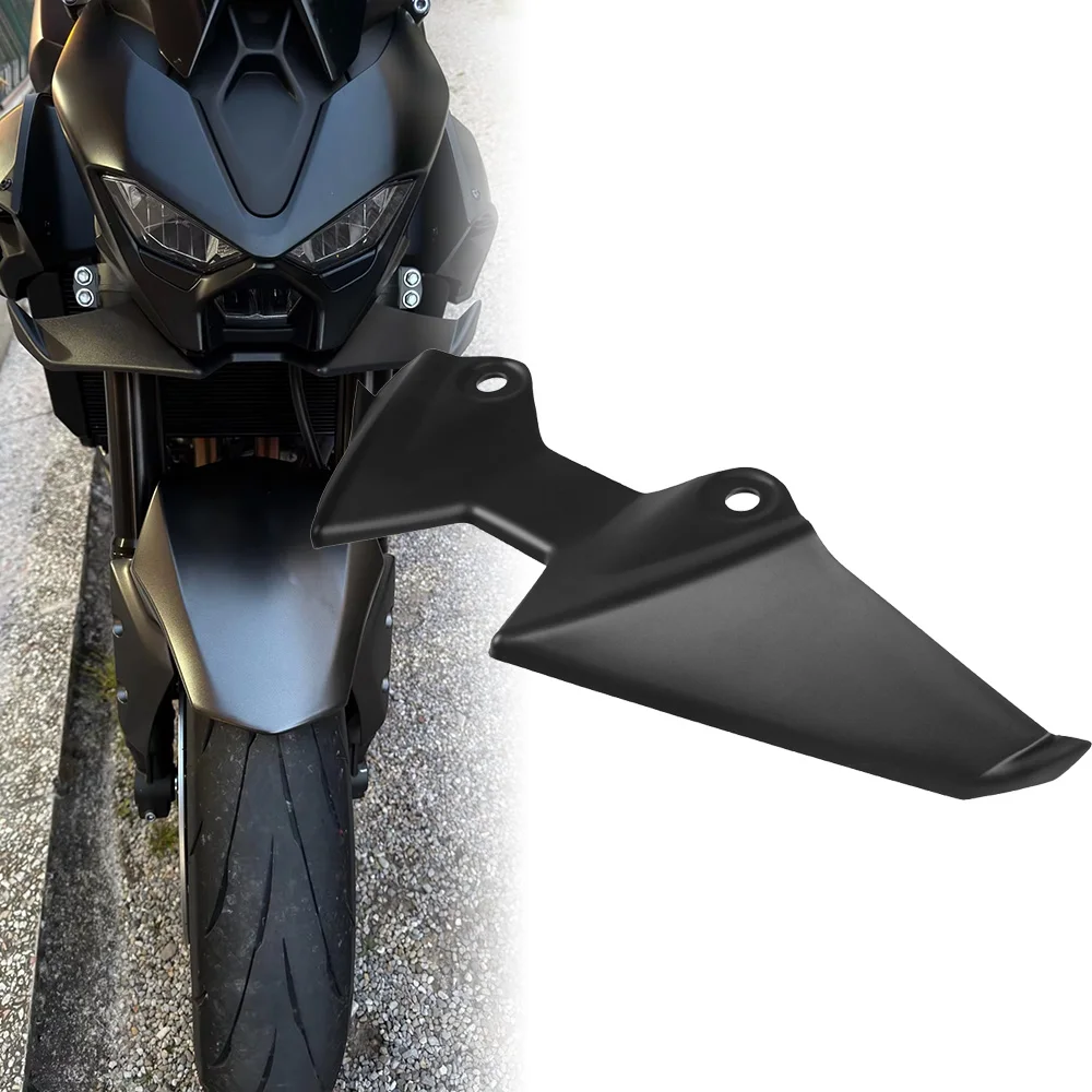 Motorcycle Front Spoiler Frontal Downforce Fairing Aerodynamic Winglets Kit For Kawasaki Z500 2024-2026 Z900 2025 Z 500 900 SE