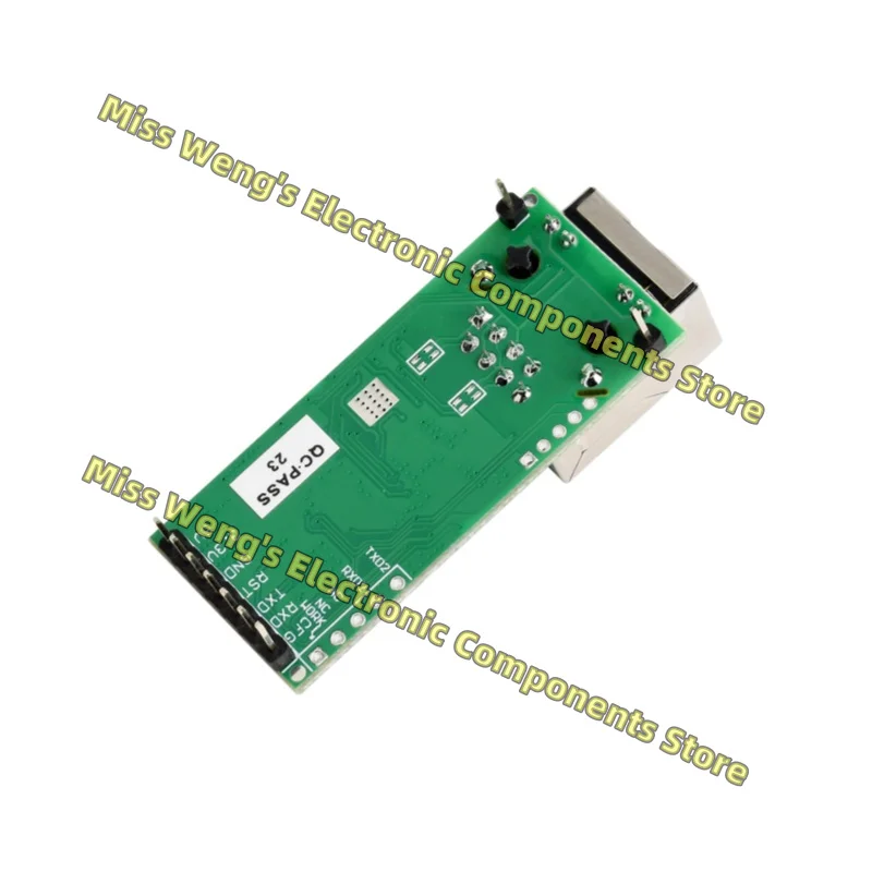 TTL serial port to RJ45 network port module 3.3V bidirectional transparent transmission webpage configuration UART TO ETH