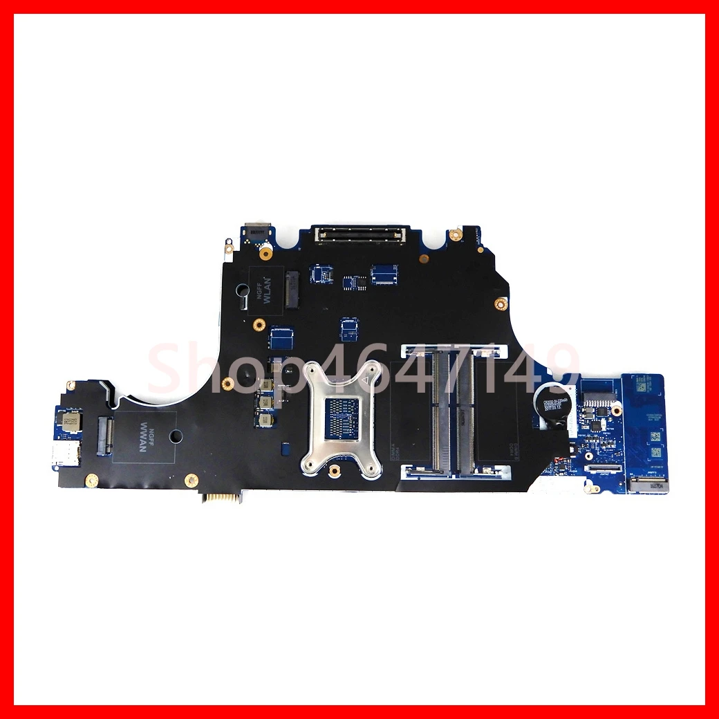 LA-C541P Notebook Mainboard For Dell Precision 15 7510 Laptop Motherboard with E3-1505 V5 / E3-1535 V5 / i5 i7-6th Gen CPU