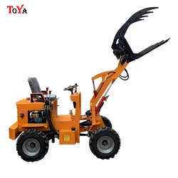 Mini Backhoe Wheel Loaders Mini Front End Loader Small Diesel/Electric Loader customized