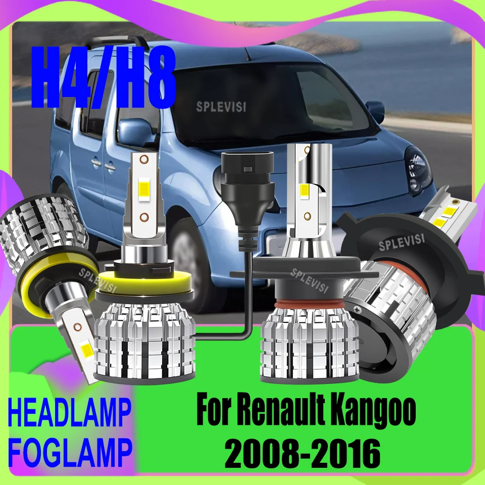 

24000LM Car LED Headlight Foglamp High-Temperature Resistant For Renault Kangoo 2008 2009 2010 2011 2012 2013 2014 2015 2016