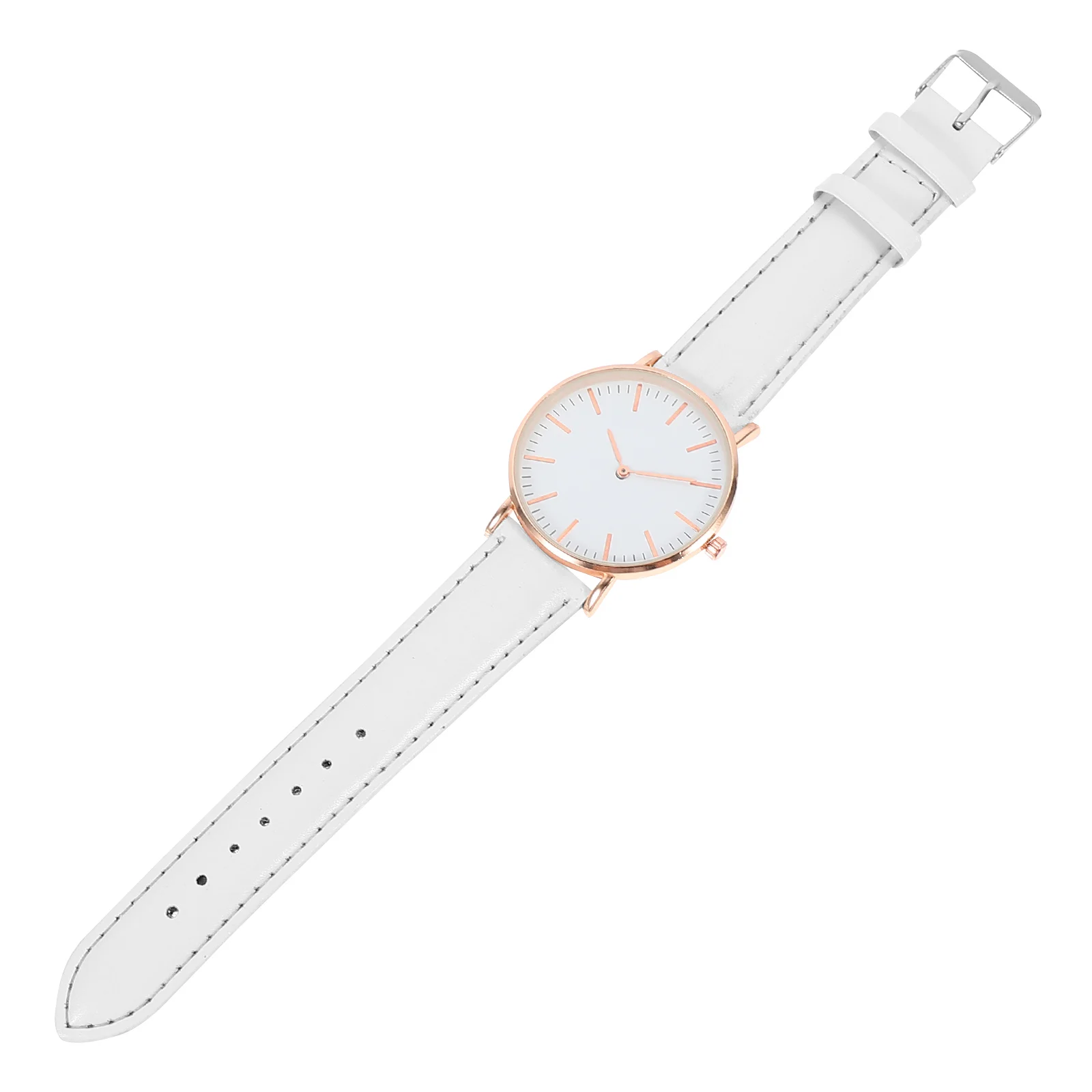 

Ladies Quartz Watch Fashionable PU Casual Comfortable Elegant Design Accurate Suitable Daily Use Students Office
