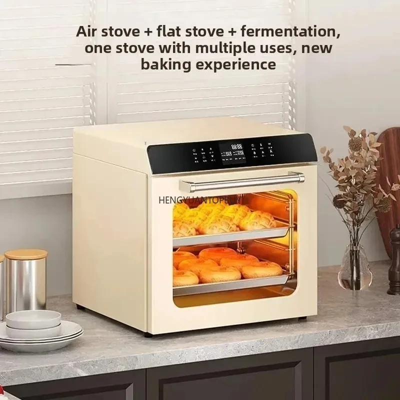 Household Electric Oven with Fermentation Function, Small Automatic Blast Oven – Large Capacity Atomizing Baking StoveforHomeUse