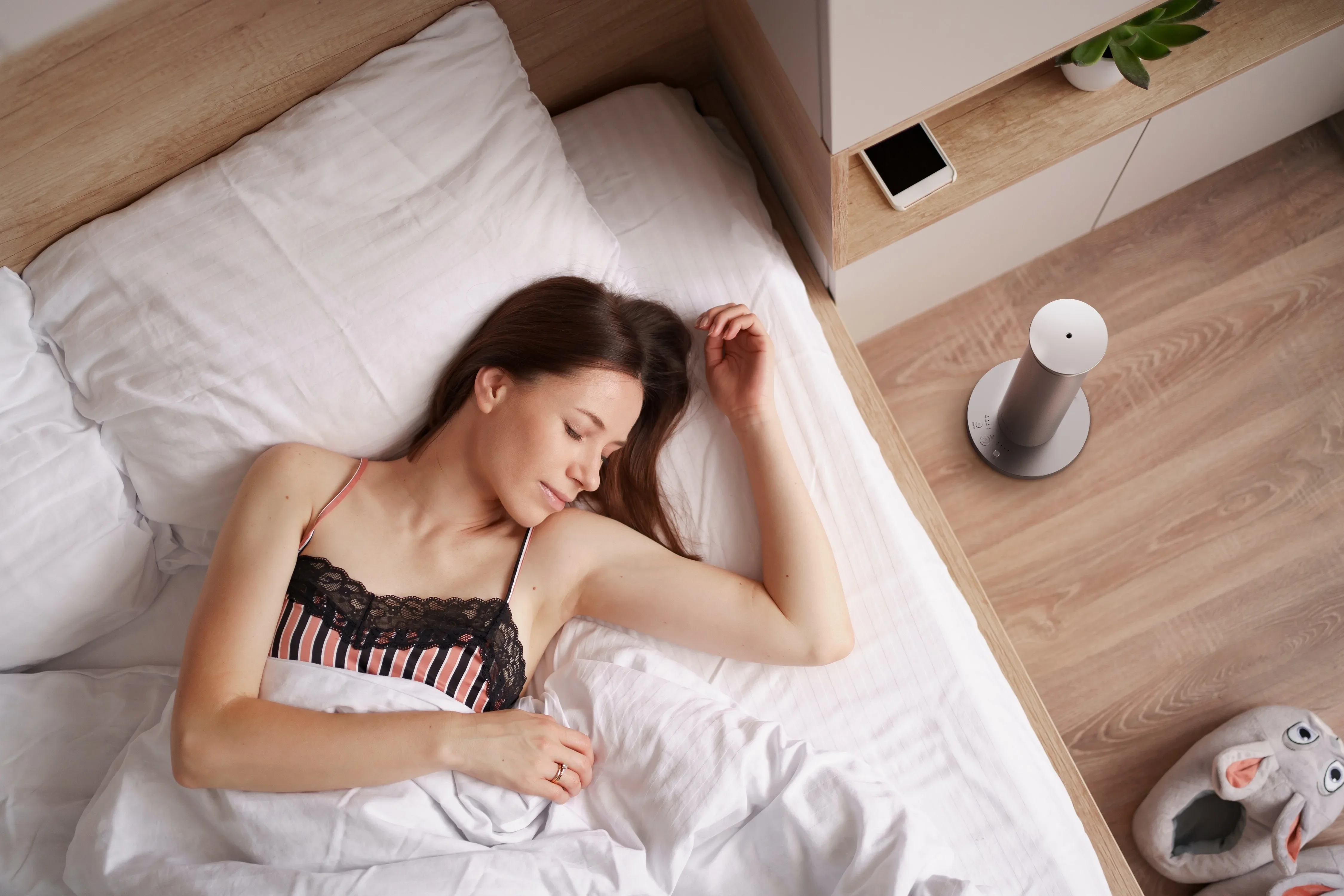 Уникальный бестселлер, интеллектуальный аппарат для ароматерапии с USB-кнопкой питания, ароматерапевтическая очистка воздуха для дома и Ca