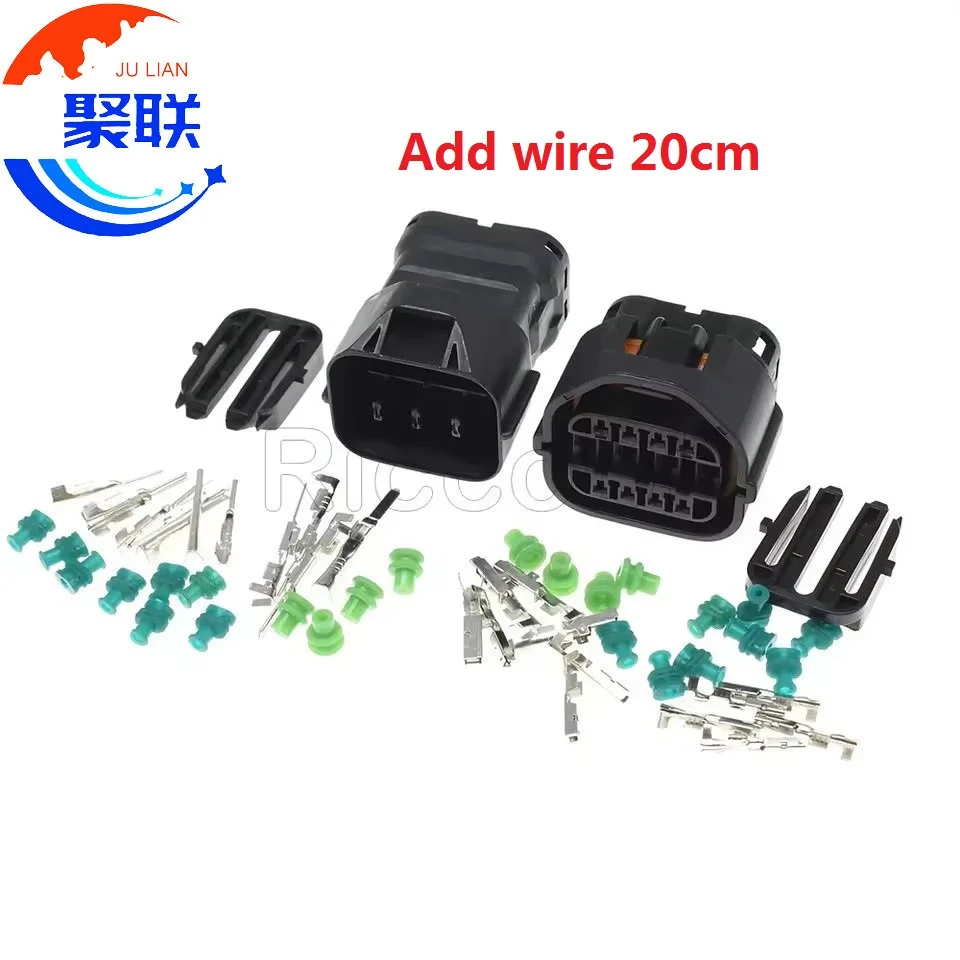 1Set 12Pin MG640711-5 7283-8722-30 MG610709-5 7182-8722-30 7157-4630-80 Auto Car Wire Harness Connector