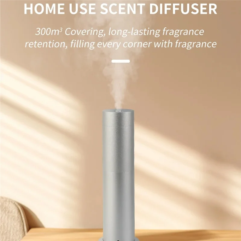 

AT19-120Ml Aluminum Aromatherapy Anhydrous Essential Oil Diffuser Suitable For Home Offices And Hotels EU Plug