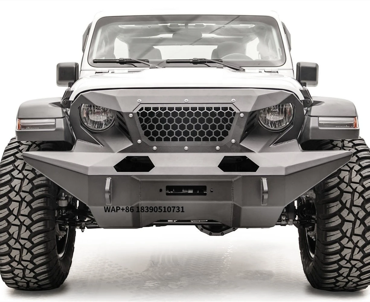 

New Arrival Full Width Front Bumper Front Bumper for Wrangler JL & JT