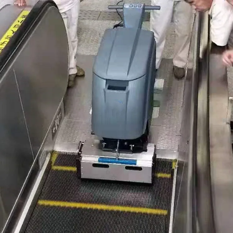 Facade Cleaning for Shopping Mall & Hotel Supermarkets Escalator Cleaning Machine Three-in-One Deep Washing Water Suction