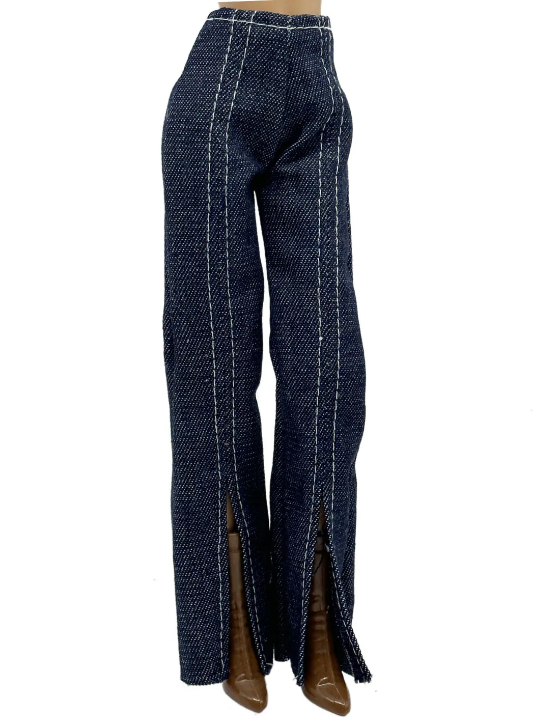 Modische lange Hosen in verschiedenen Stilen für 11,5 Zoll (30 cm) große Puppen, viele Stile zur Auswahl, Geschenke für Mädchen, Puppenzubehör – Detail 4