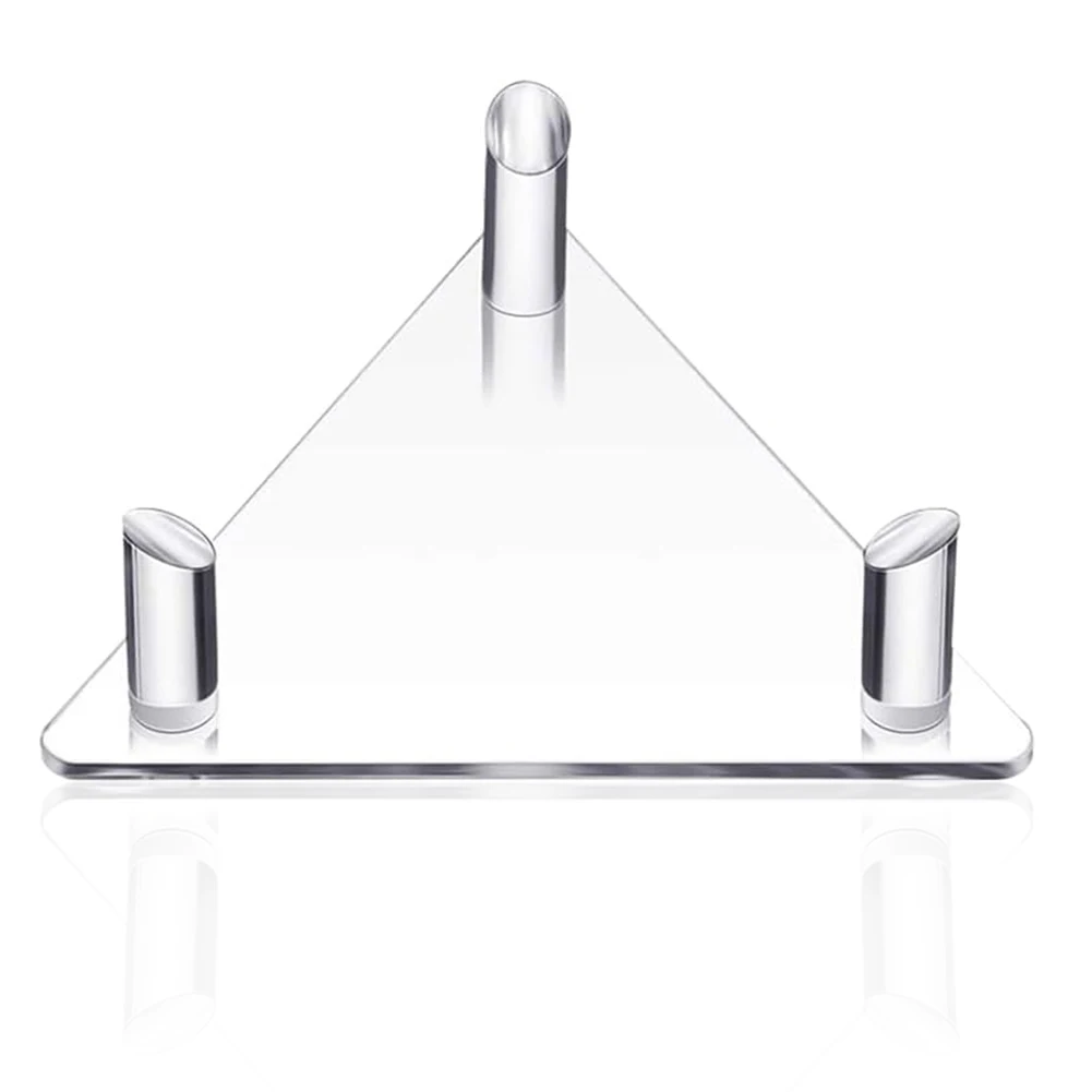 Acrylic Transparent Football Stand Wear-Resistant Sports Ball Clear Display Rack Transparent Ball Storage Rack for Sports Balls