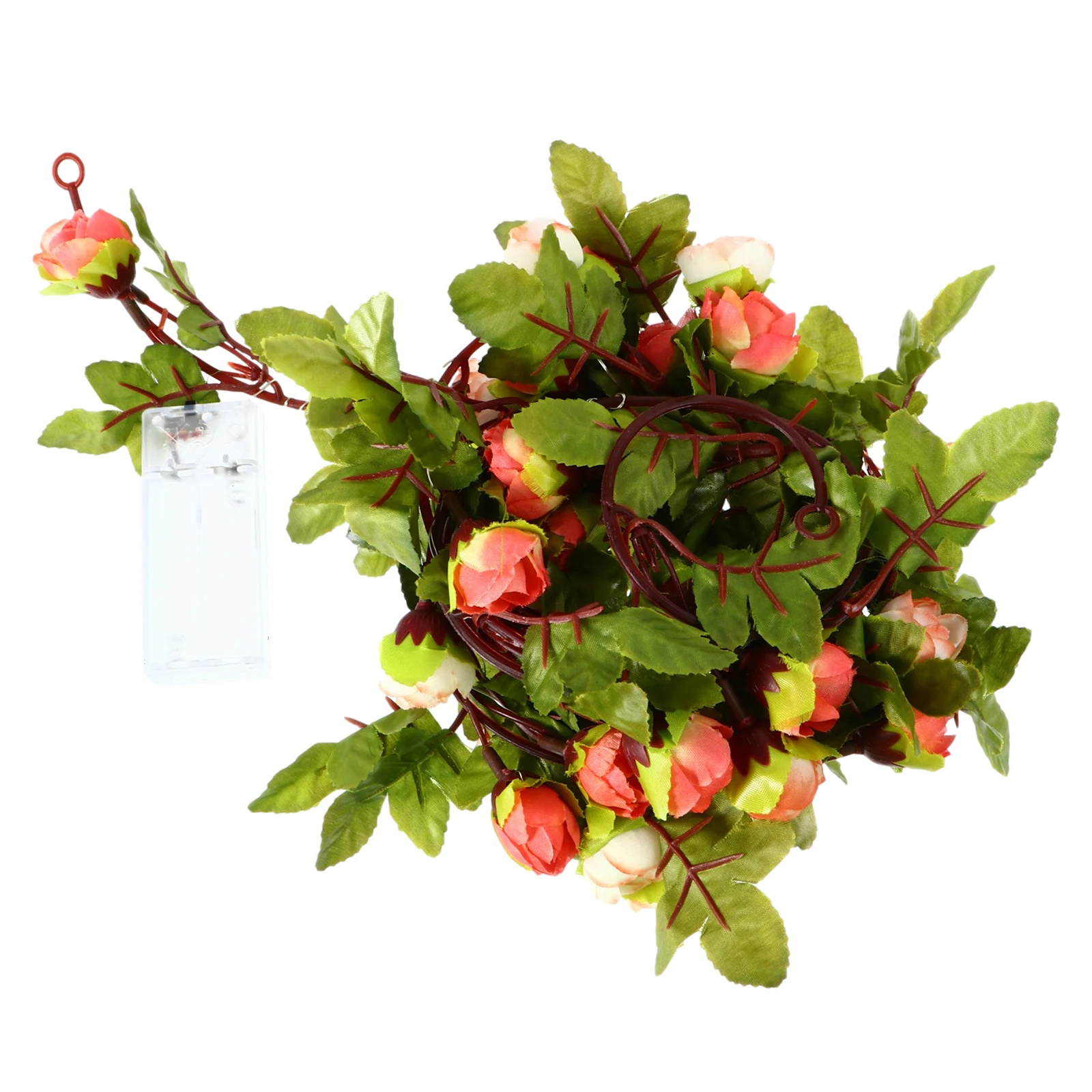 

LED Copper Vine Lamp Green Leaves Room Bar Decoration Copper Wire Lamp String Light LED Light Rose Vine