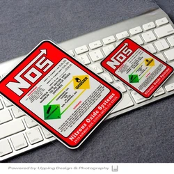 For Drag Racing Creative Car Racing Stickers NOS Nitrous Oxide Systems Stickers Tuning Racing Vinyl Motocross Racing Car Styling