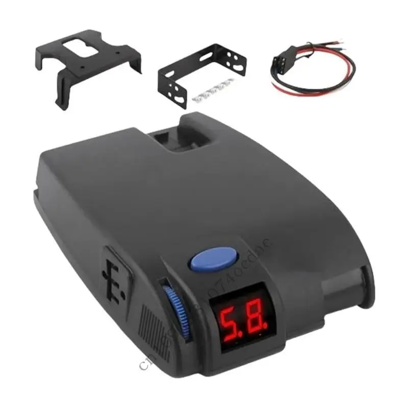 Trailer Brake Controller with LED Digital Display Diagnostic Pickup Trucks Accessory Electronic Brake Control 90160