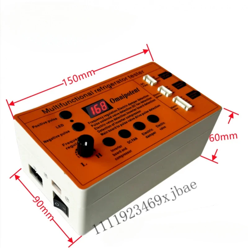 Refrigerator Inverter Board Compressor Solenoid Valve Fan Air Door Electric Valve Tester Fault Tool