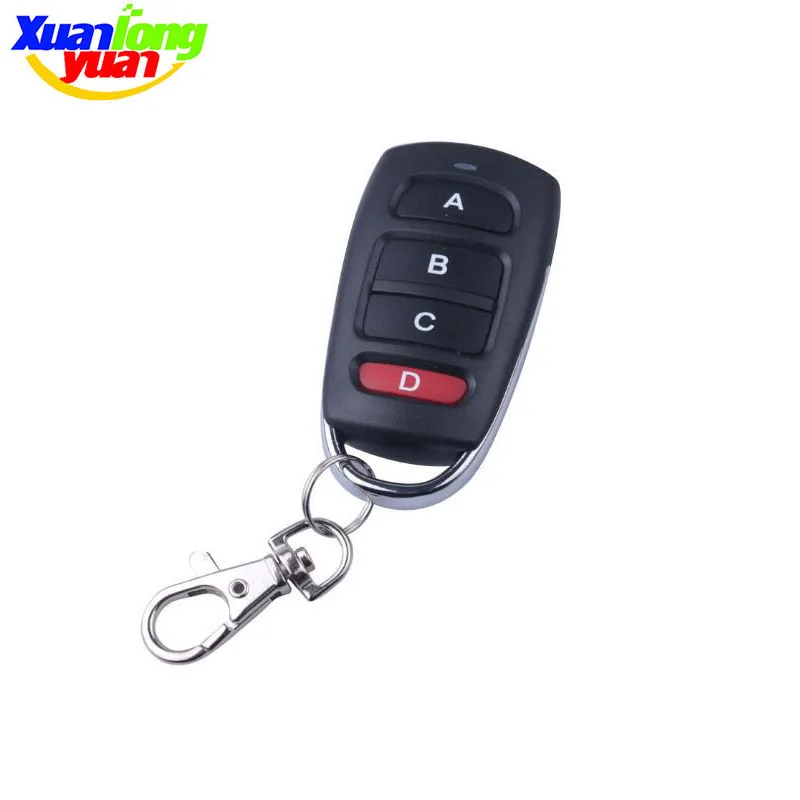 RF Remote Control Key 433mhz Transmitter Cloning Duplicated Copy learning fix rolling code for Electric Garage Door Car