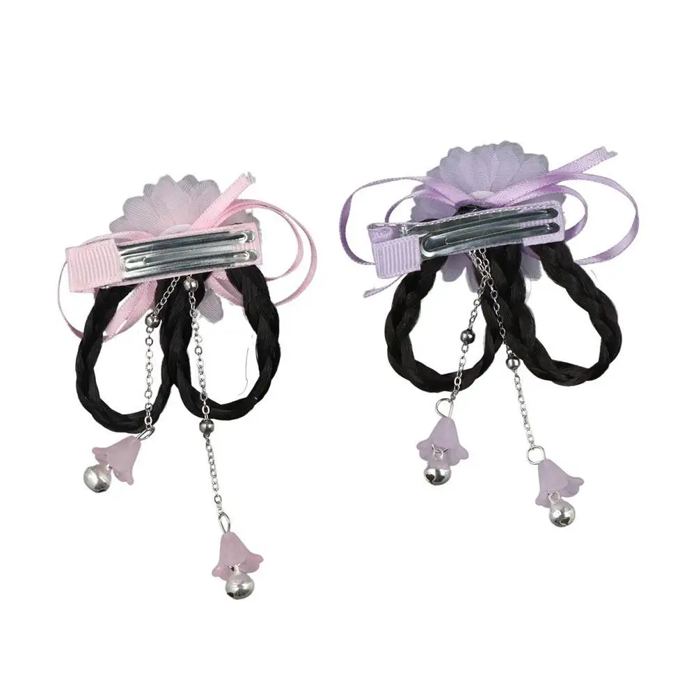 

Duckbill Clip Resin Flower Temperament Women Hair Accessories Wig Braid Head Wear Children Hair Clip Ancient Style Hairpin