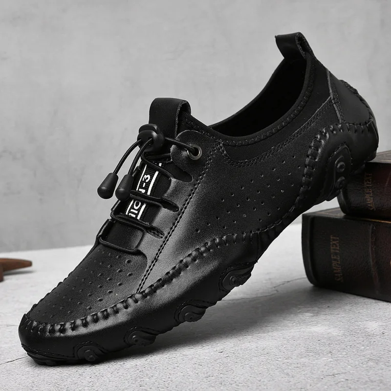 New Breathable Men Hiking Shoes Non-slip Outdoor Sneakers for Trekking River Wading Elastic Casual Sports Shoes Plus Size 38-47