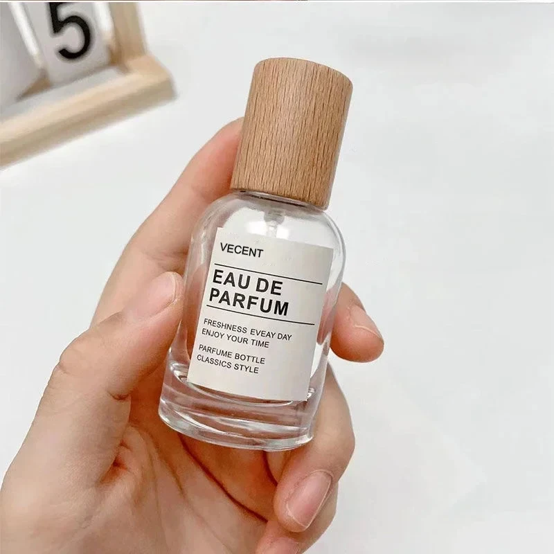 

30/50ml Round Glass Perfume Bottle Clear Spray Bottles Packaging Bottle Refillable Atomizer Travel High Grade Cosmetic Container