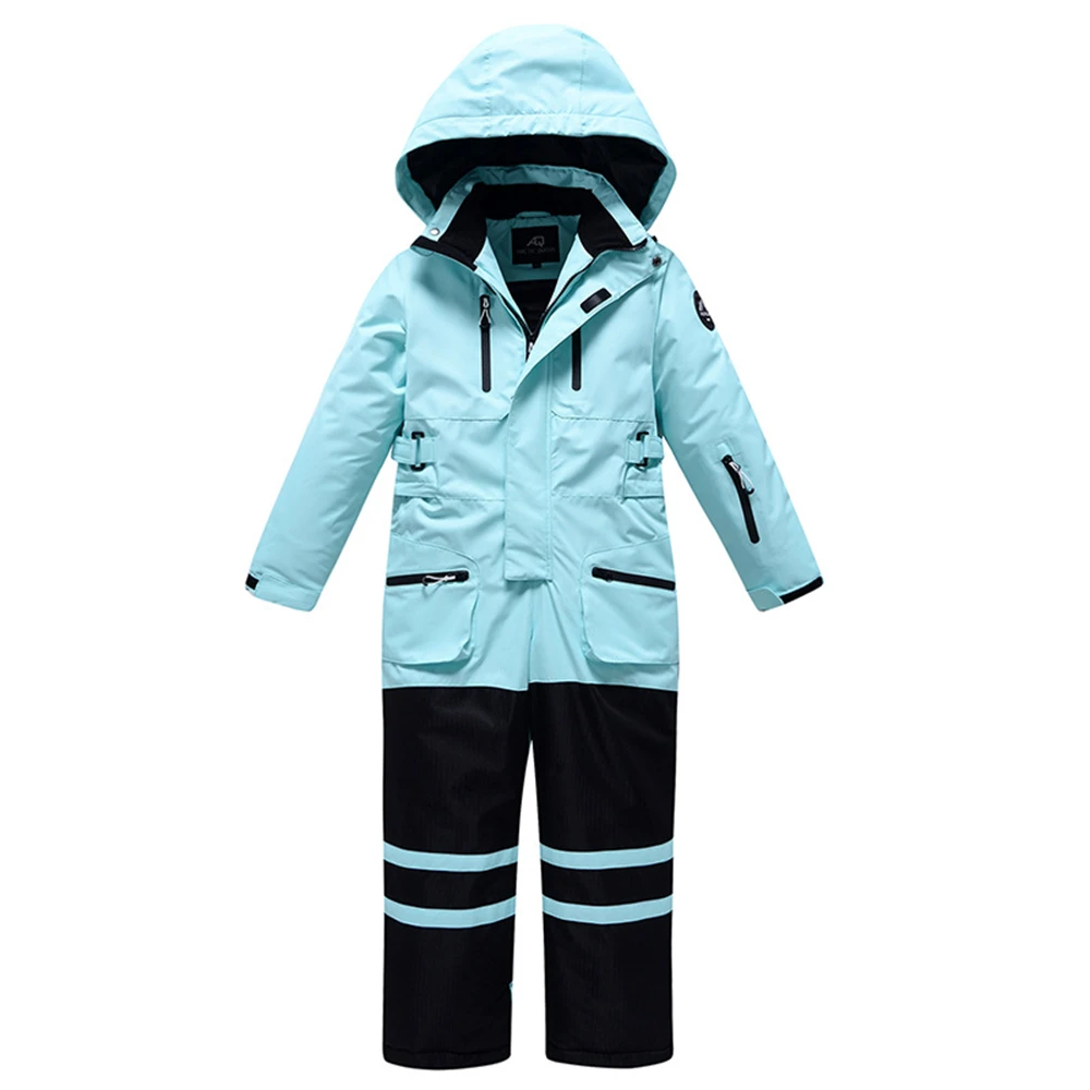 

Winter Kids Ski Suits Boys Girls Jumpsuits Overall Waterproof Windproof Warm Childrens Outdoor Sports Snowboard Suits Set