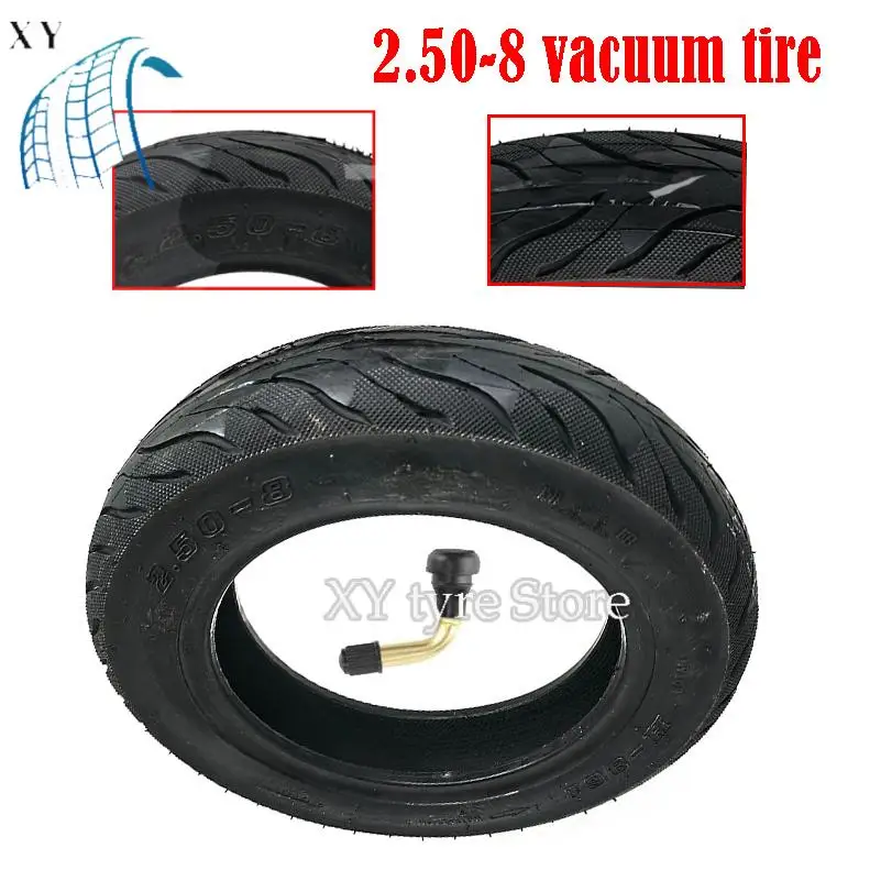 

High quality 2.50-8 vacuum tire tubeless tire suitable for tubeless tire replacement