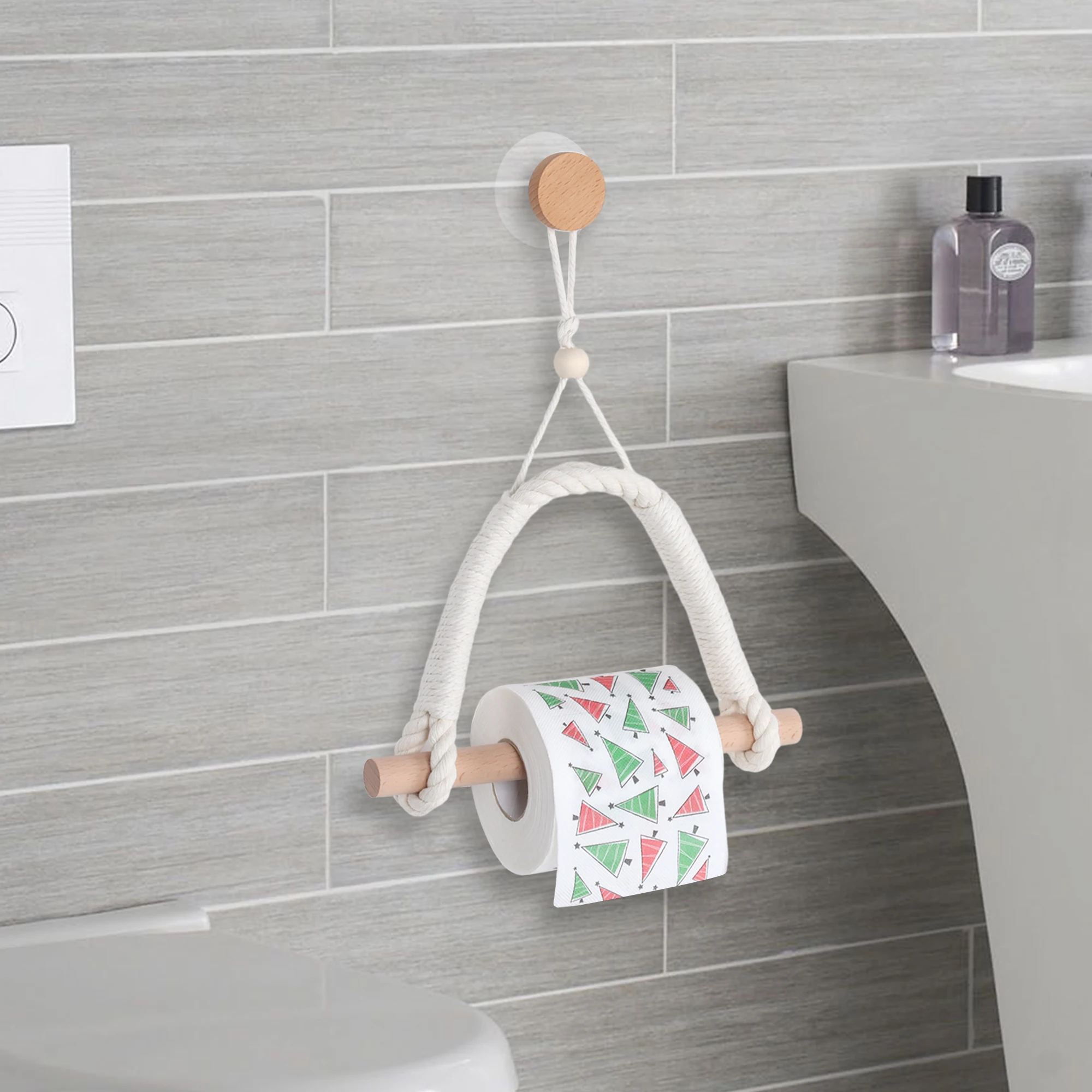 Antique Towel Rope Home Hotel Bathroom Decoration Paper Towel Rack Toilet Paper Rack Towel Rack Toliet Paper Holder