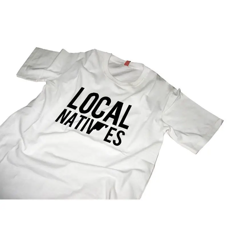 Local natives tshirt band men womens top