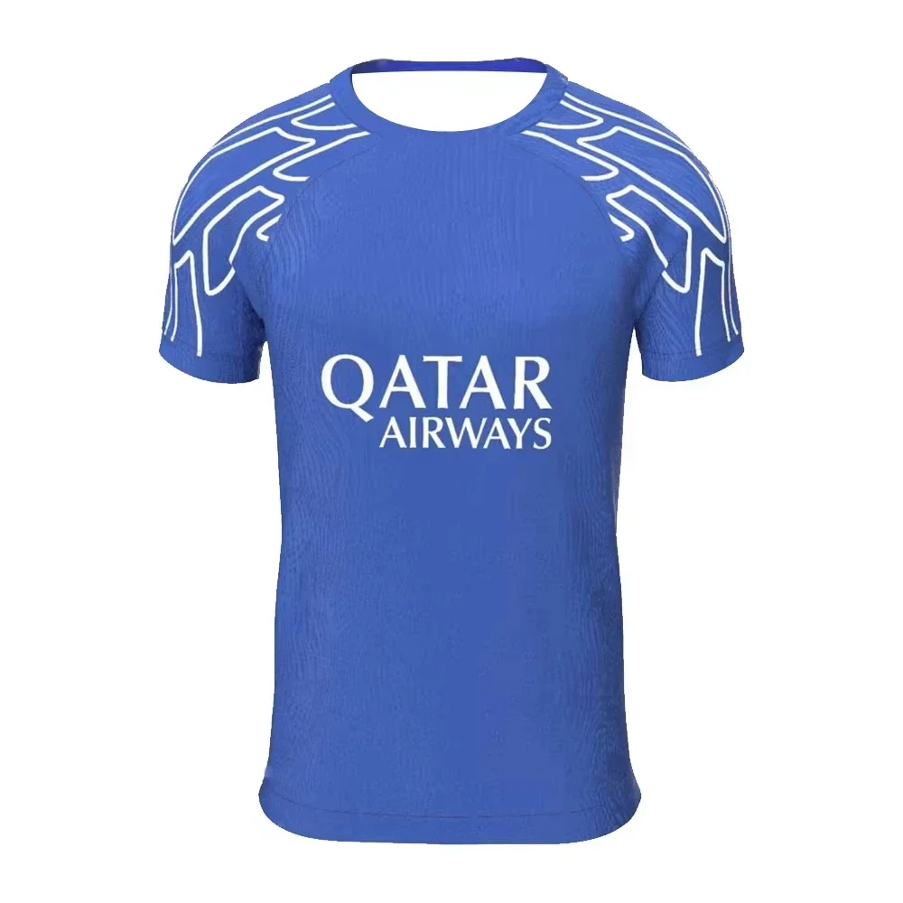 

Camiseta de fútbol PSG para hombre, ropa deportiva juvenil para, uniforme de fútbol de París de entrenamiento de gran tamaño