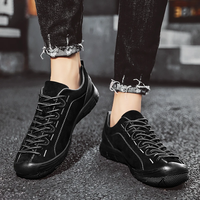 

2026 Spring New Men'S Outdoor Low Ankle Hiking And Mountaineering Sneakers Fashionable Lightweight Anti Slip Le Fu Shoes 38-46