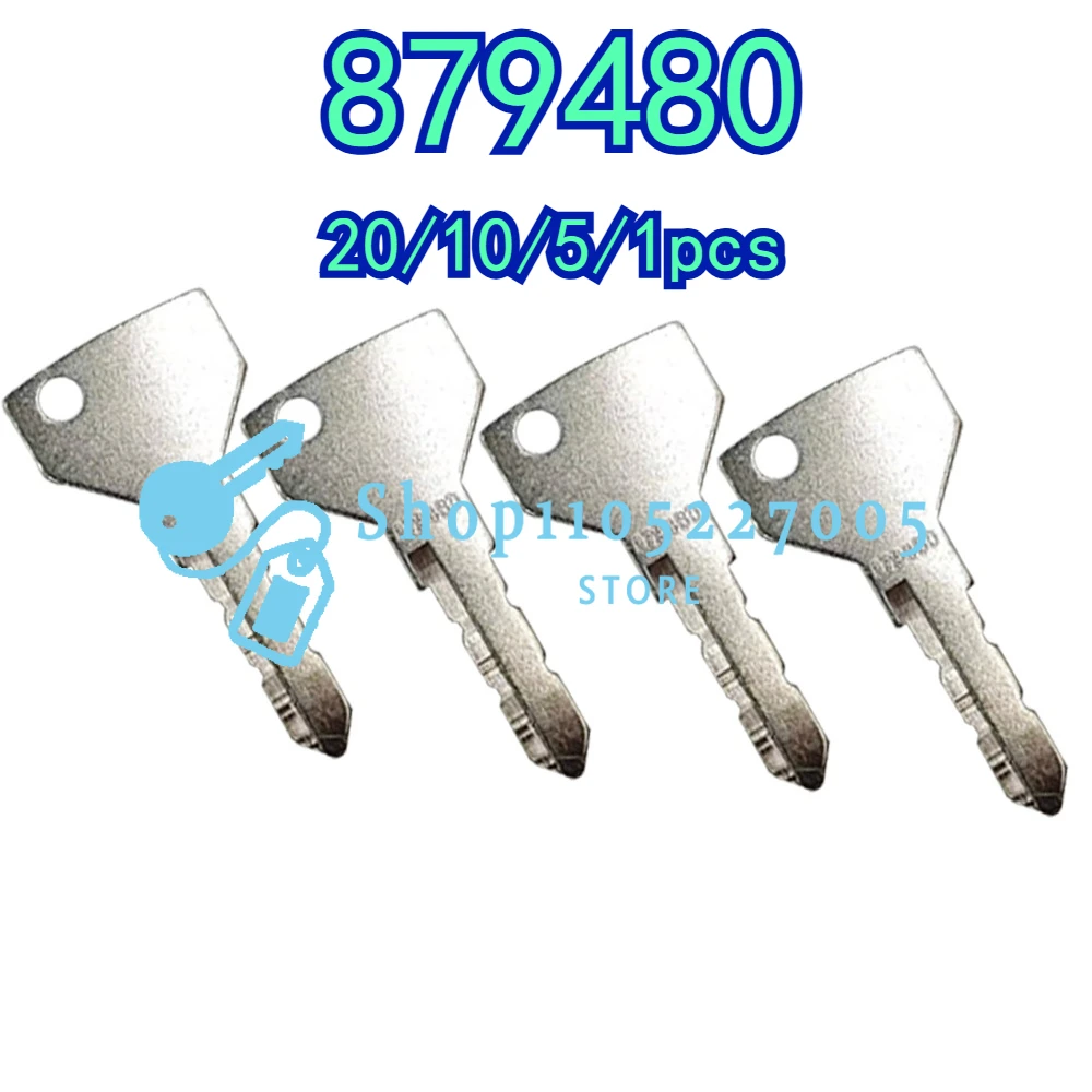 

AM879480 879480 20/10/5/1 шт. ключи зажигания, совместимые с трактором New Holland 3630 40 серии Yanmar трактор EX450 EX3200
