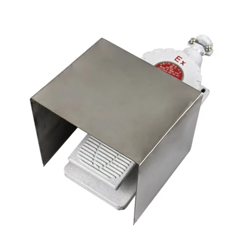 Explosion-Proof Single Foot Pedal Switch with Protective Cover IP65