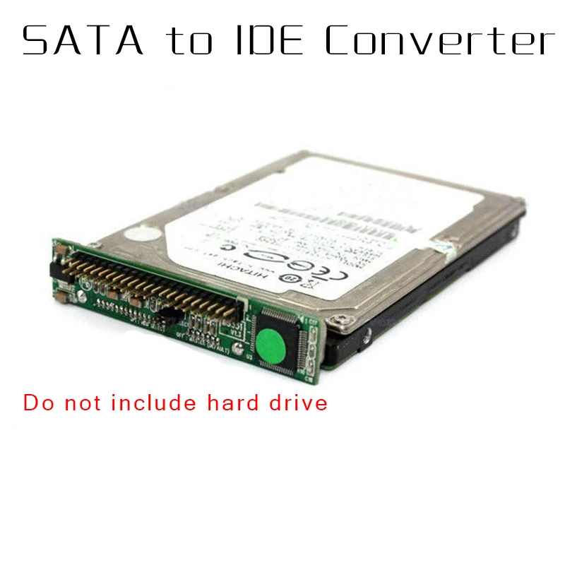 SATA ตัวเมียเป็น IDE ตัวแปลง44Pin ฮาร์ดไดรฟ์ HDD 22PIN อะแดปเตอร์สำหรับแล็ปท็อป2.5 "#79966