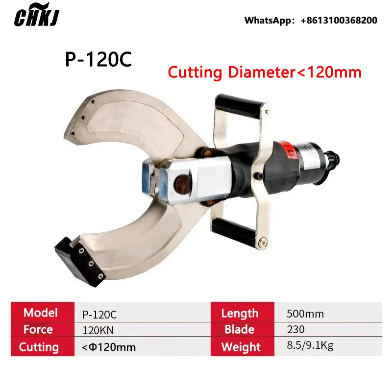 Split-type Electric Hydraulic Cable Cutting Machine P-150/P-120C Copper Aluminum Armored Cable Cutter Cable Scissors/Cable Shear