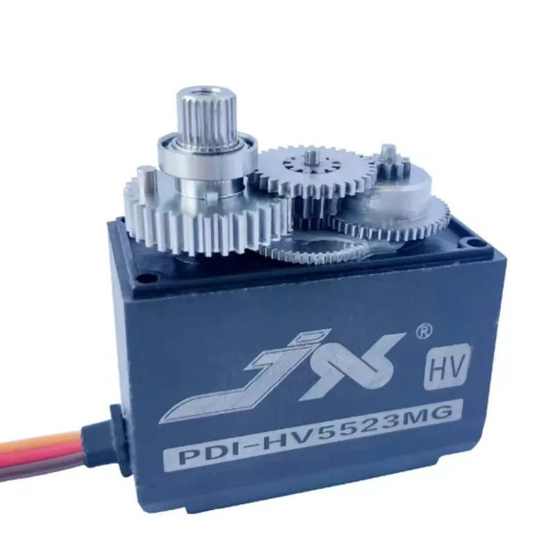 JX سيرفو PDI-HV5523MG 23 كجم 8.4 فولت 0.16 ثانية ميتال جير معيار سيرفو ل 1:8 1:10 RC سيارة روبوت طائرة PDI-6225MG-300 HV ترقية #4
