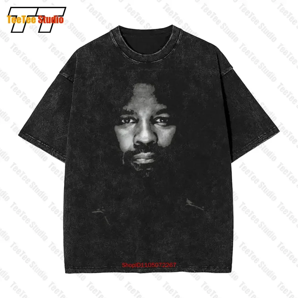 Denzel Washington Vintage Oversized T-Shirt Y317