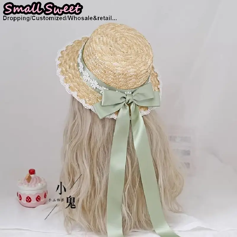 chapeu-de-palha-lolita-sweet-store-com-laco-de-renda-e-fita-chapeu-de-sol-de-verao-para-mulheres-e-meninas-chapeu-de-praia
