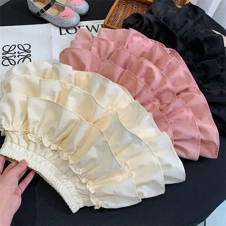 Kinder Mädchen Plissee Kuchen Röcke Sommer 2025, elastische Taille, Kleinkind Babys Mädchen Blase Röcke Kleinkind Kinder Mädchen Prinzessin Röcke – Detail 5