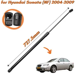 Qty(1) Hood Strut for Hyundai Sonata Sonica 5th (NF) 2004-2009 727.5MM Front Bonnet Gas Springs Shock Absorbers Lift Support