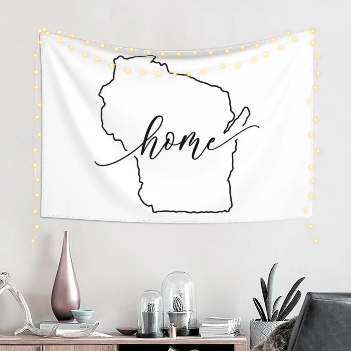 Wisconsin Home Tapestry Tapete For The Wall Bed Room Decoration Decoration Aesthetic Outdoor Decoration Tapestry