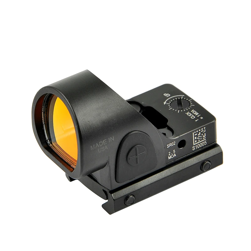 SR Mini Red Dot Sight Collimator Reflex Sight Scope fit 20mm Rail Air Hunting