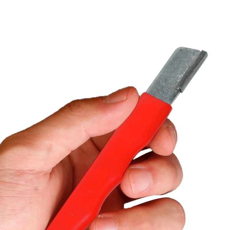 

Metal Knife Pruning Sharpening Stone Handheld Garden Shear Scissors Sharpener with Lid Pocket Speedy Sharp Knife